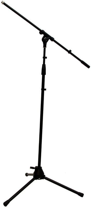 Photo 1 of ASC Pro Audio Mobile DJ Microphone Stand Adjustable Boom Stage or Instrument with Free Mic Holder Clip
