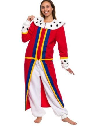 Photo 1 of 4 PACK - FUNZIEZ! - Medieval Queen Slim Fit Women's Novelty Union Suit SIZE XLARGE 