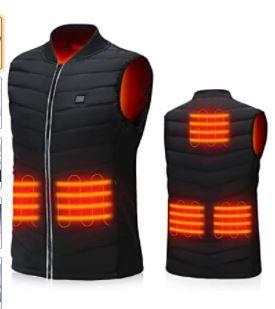 Photo 1 of Heated Vest for Men&Women with Battery Pack,Lightweight Warm Vest USB Rechargeable for Skiing, Hiking, Fishing SIZE XL
VEST ONLY 