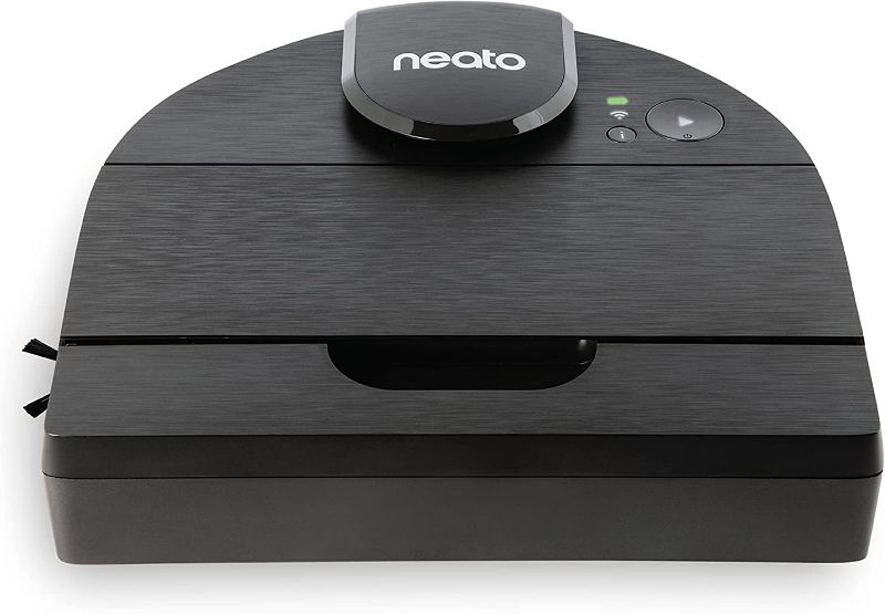 Photo 1 of Neato D9 Intelligent Robot Vacuum Cleaner–LaserSmart Nav, Smart Mapping, Cleaning Zones, WiFi Connected, 200-min runtime, Powerful Suction, Turbo Clean, Edges, Corners & Pet Hair, XXL Dustbin, Alexa
