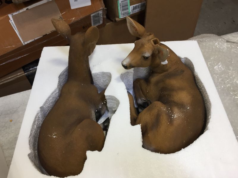 Photo 1 of 2 Pk deer garden statues 