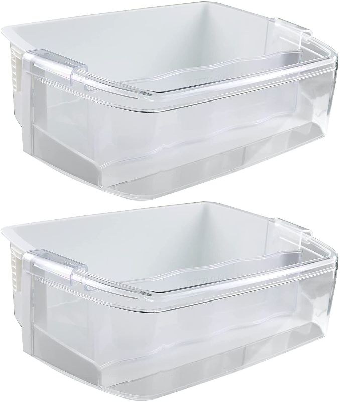 Photo 1 of AAP73252209 AAP73252202 refrigerator Door Bin,Door Shelf Bin (Right) for lg, kenmore, sears refrigerator, Replace AP5602939,AAP73252201,AAP73252211,2652311,AAP73252206, AH3637058,EA3637058 (2 pack)
