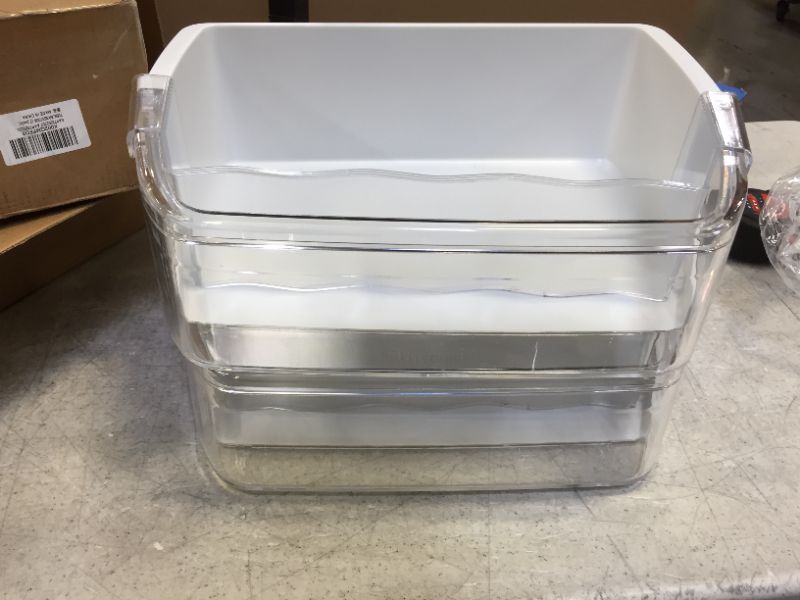 Photo 2 of AAP73252209 AAP73252202 refrigerator Door Bin,Door Shelf Bin (Right) for lg, kenmore, sears refrigerator, Replace AP5602939,AAP73252201,AAP73252211,2652311,AAP73252206, AH3637058,EA3637058 (2 pack)
