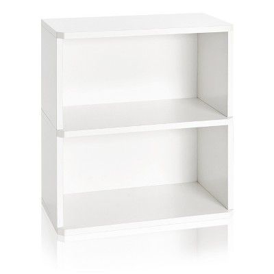 Photo 1 of 24" Webster 2 Shelf Eco Friendly Bookcase and Storage Shelf - Way Basics

