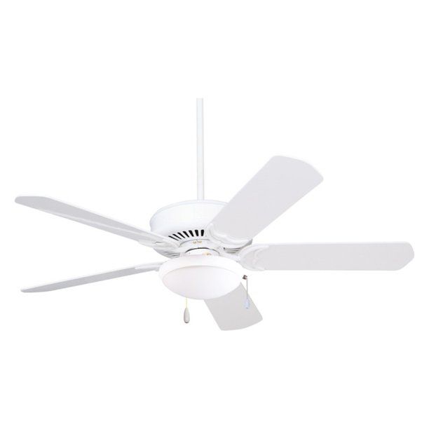 Photo 1 of Emerson Ceiling Fans CF755WW Designer 52-Inch Energy Star Ceiling Fan, Light Kit Adaptable, Appliance White Finish
