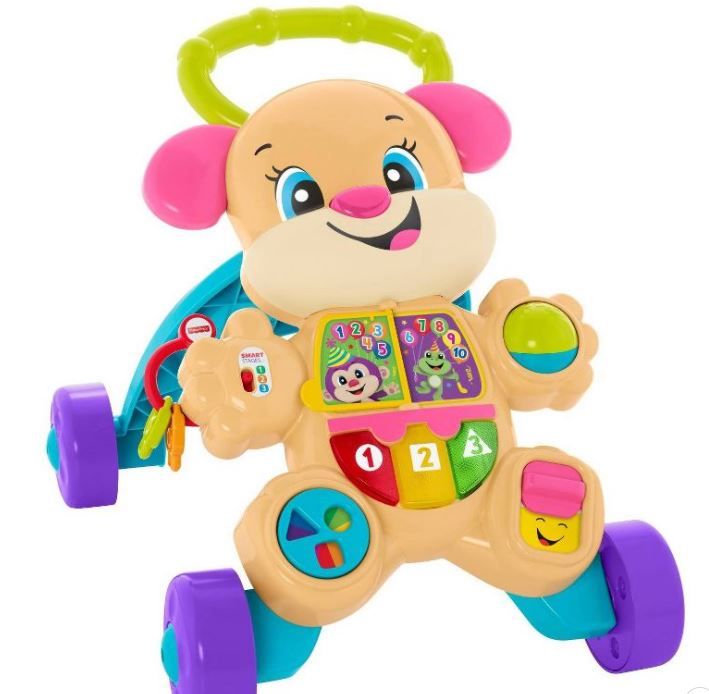 Photo 1 of Fisher-Price Laugh and Learn Smart Stages Puppy Walker - Learn With Sis