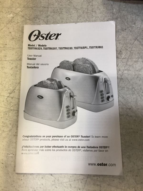 Photo 5 of Oster Long Slot 4-Slice Toaster, Stainless Steel (TSSTTR6330-NP)
