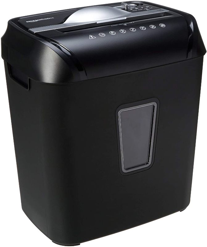 Photo 1 of Amazon Basics 12-Sheet Cross-Cut Paper and Credit Card Home Office Shredder
