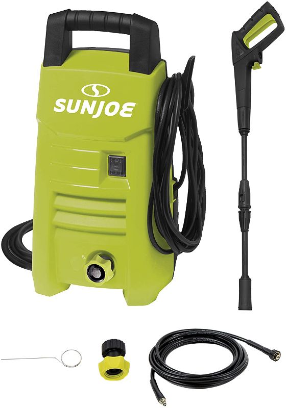 Photo 1 of Sun Joe SPX200E 1350 Max Psi 1.45 Gpm 10-Amp Electric Pressure Washer, Green
