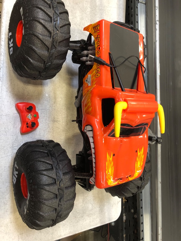 Photo 2 of Monster Jam, Official MEGA El Toro Loco, All-Terrain Remote Control Monster Truck for Boys Kids and Adults, 1:6 Scale
