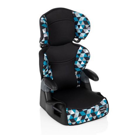 Photo 1 of Evenflo Big Kid High Back High-back Booster Car Seat Backless Booster Car Seat, Abstract Boston Blue
