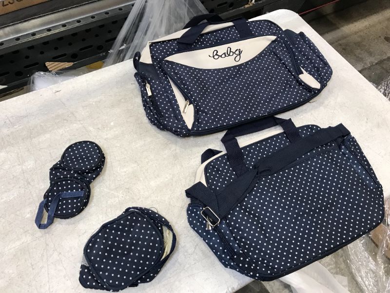 Photo 1 of 4 pc diaper bag set