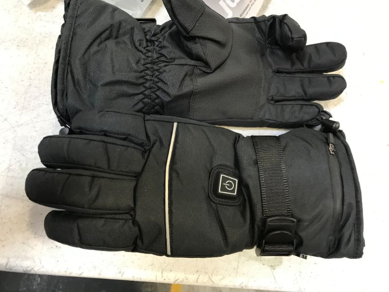 Photo 2 of CLISPEED Winter Heated Gloves 3 Levels Temperature Control Hand Warmers Touch Screen Thermal Gloves for Skiing Cycling Riding Hunting Fishing
