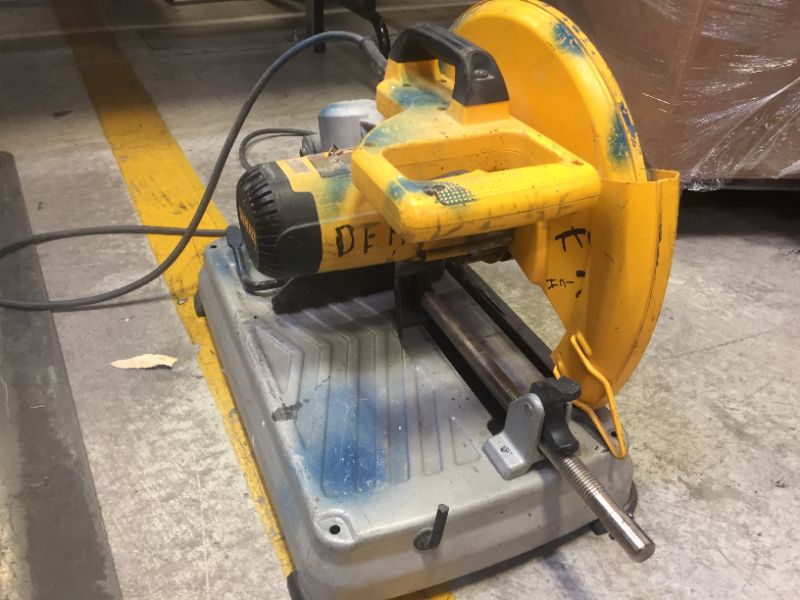 Photo 3 of dewalt chop saw d33715