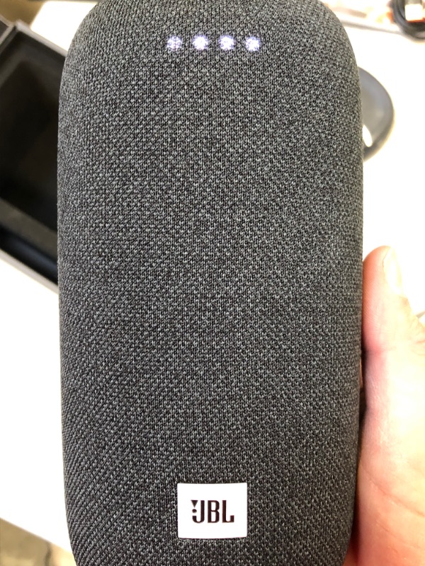 Photo 8 of NEW JBL Link Portable Wireless Speaker with Google Assistant grey BOX OPENED