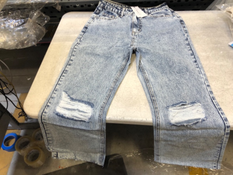 Photo 1 of Cider denim ripped flares jeans size S