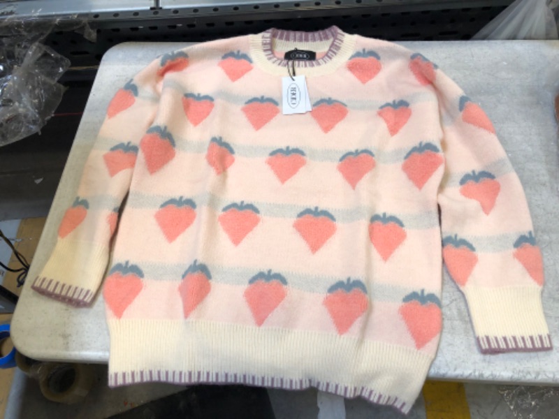 Photo 2 of Cider women's sweet peach sweater size S