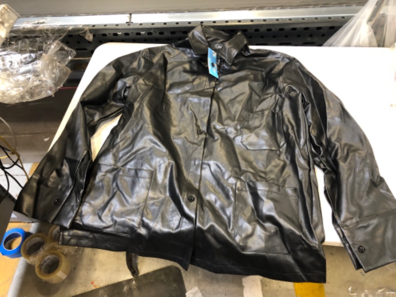 Photo 1 of Cider cool faux leather jacket size M
