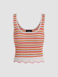 Photo 1 of Cider rainbow stripe tank top size M