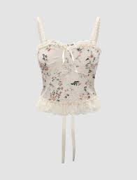 Photo 1 of Cider floral lace corset cami size XS