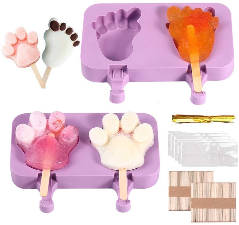 Photo 1 of 
2 Pieces Silicone Popsicle Molds - 50Pcs