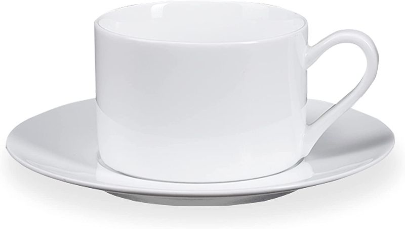 Photo 1 of 
JGSXBVR Forbidden City Coffee Cup and Saucer 7oz Coffee art combined with Elegant White Porcelain, Suitable for Coffee, Latte, Cappuccino, Tea, Cocoa and Hot Drinks