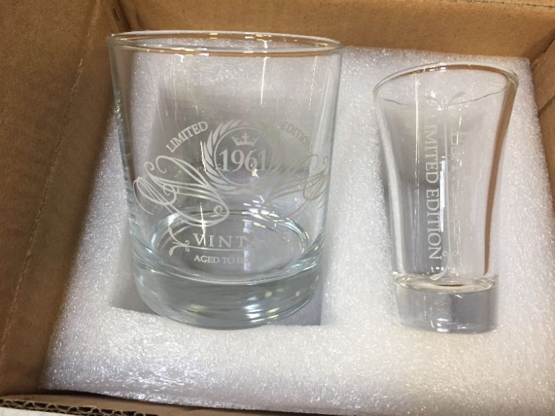 Photo 1 of  SHOT and  WHISKEY  Glass GIFT SET
