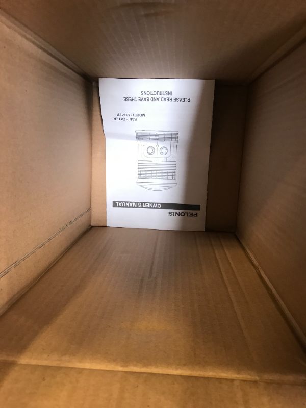 Photo 3 of ***FACTORY SEALED*** PELONIS PH-17P 1500W Fast Heating, Programmable Thermostat, Easy Control, Widespread Oscillation, Over Heating Tip-Over Switch Protection, 360-Degree Surround Fan Forced Heater