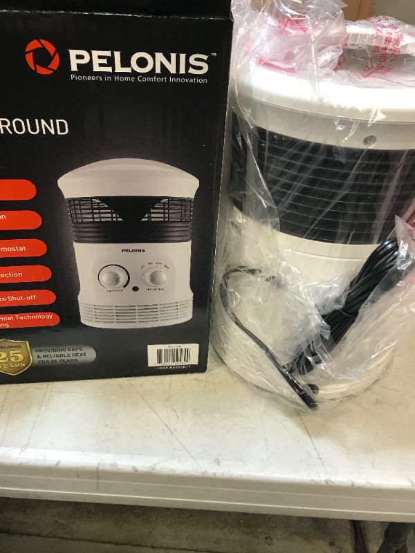 Photo 6 of ***FACTORY SEALED*** PELONIS PH-17P 1500W Fast Heating, Programmable Thermostat, Easy Control, Widespread Oscillation, Over Heating Tip-Over Switch Protection, 360-Degree Surround Fan Forced Heater