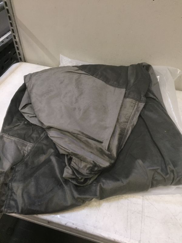 Photo 4 of Chill Sack Bean Bag Chair: Giant 5' Memory Foam Furniture Bean Bag - Big Sofa with Soft Micro Fiber Cover - Charcoal (OPEN BOX BUT APPEARS TO BE NEW) 