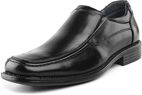 Photo 1 of Bruno Marc Men's Goldman-02 Slip on Leather Lined Square Toe Dress Loafers Shoes for Casual Weekend Formal Work US 15
