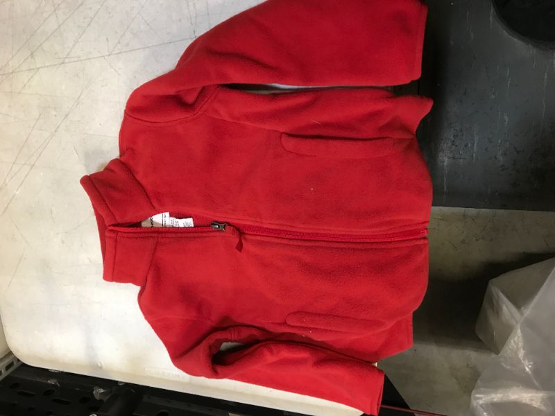 Photo 2 of Amazon Essentials Girls and Toddlers' Quarter-Zip Polar Fleece Jacket US 4-5