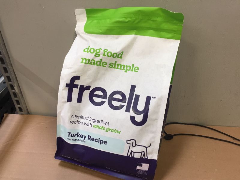 Photo 1 of 4 lb Freely Limited Ingredient Diet Natural Whole Grain Turkey Kibble Adult Dry Dog Food
