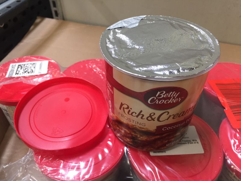 Photo 2 of Betty Crocker Rich & Creamy Frosting, Coconut Pecan, 15.5 oz exp 06-2023
