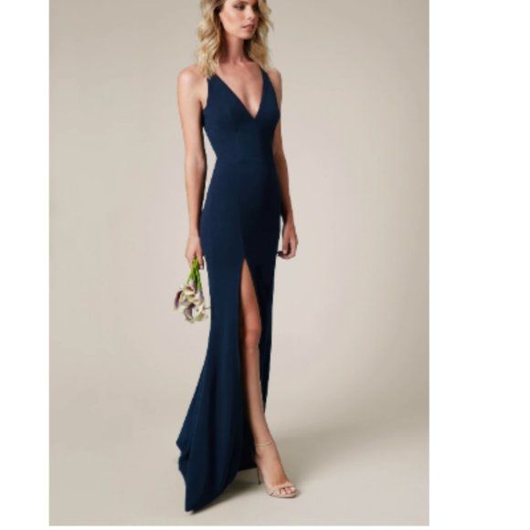 Photo 1 of DRESS THE POPULATION NAVY COLOR SIZE XS 