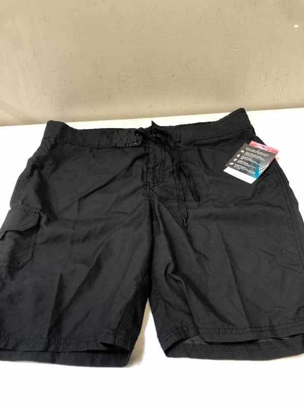 Photo 1 of KANU SURF BLACK SWIM TRUNKS SIZE 14