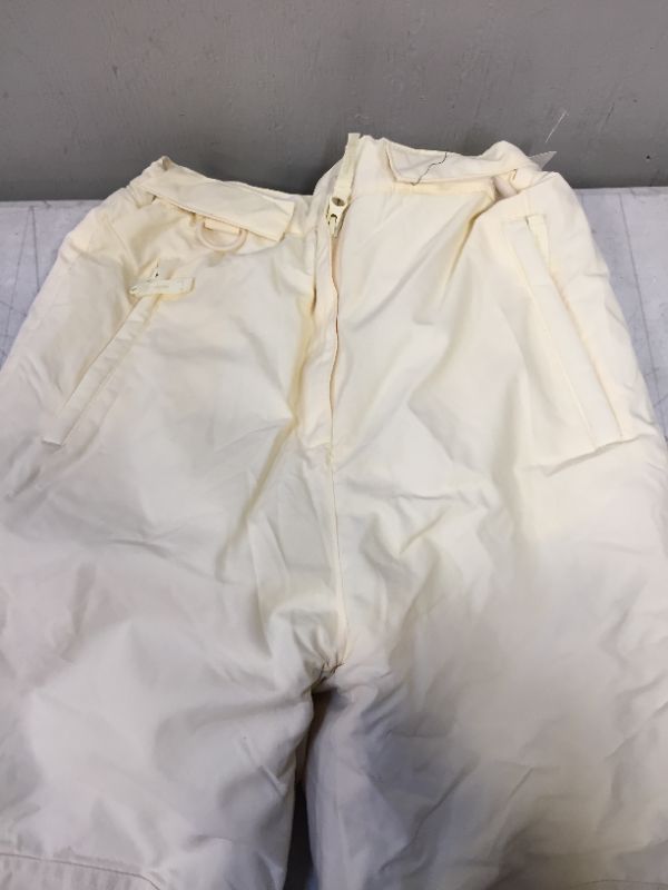 Photo 2 of KIDS PASTEL YELLOW SNOW PANTS SIZE XXL 