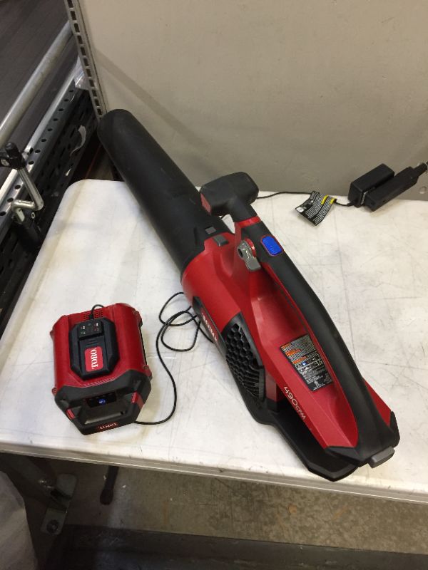 Photo 1 of 60-Volt Max Lithium-Ion Leaf Blower