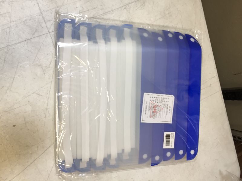Photo 1 of 10 Pack Face Shield Safety Protection Clear Anti Splash Reusable Washable
