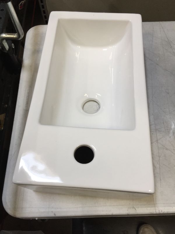 Photo 1 of 18"x10" small faucet sink