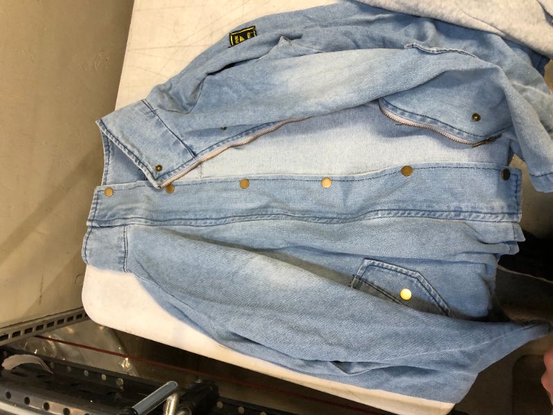 Photo 1 of JEAN JACKET SIZE LARGE 