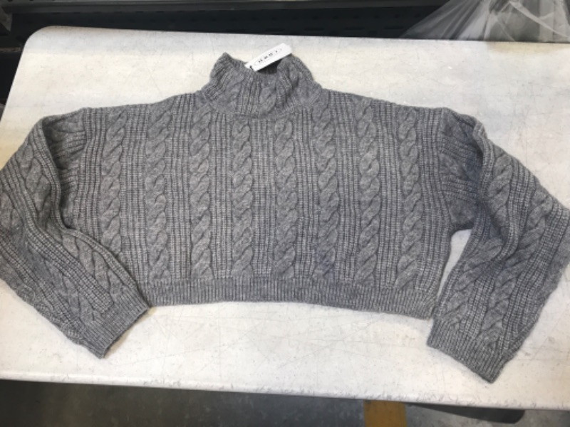 Photo 1 of Women's Knitted Crop Top Sweater
Size: L