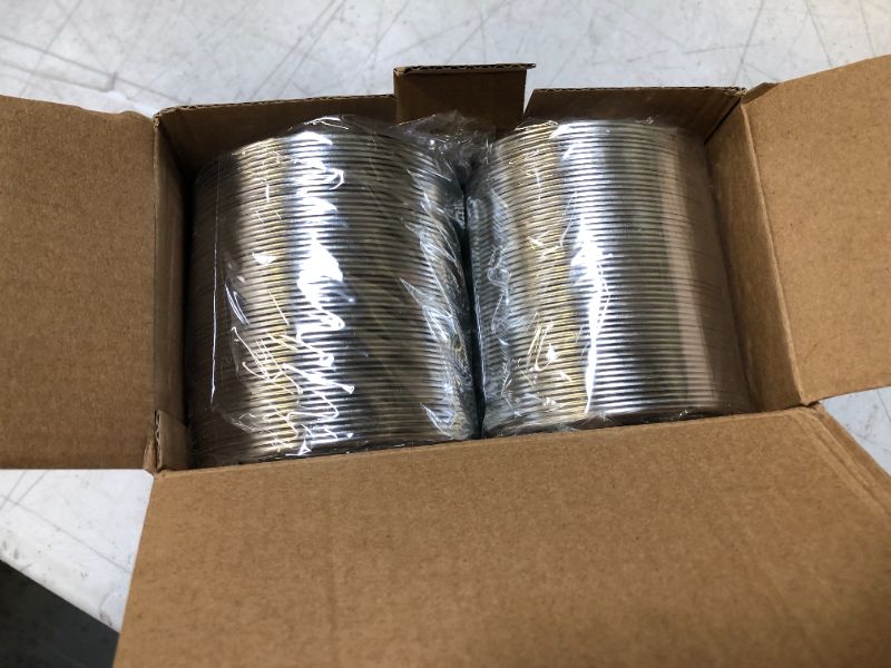 Photo 2 of 100 Count Wide Mouth Canning Lids - Mason Canning Jar Lids for Ball,Kerr - Split-Type Metal Jar Lids Leak Proof - Food Grade Material - PATENT PENDING 100% Fit for Wide Mouth
