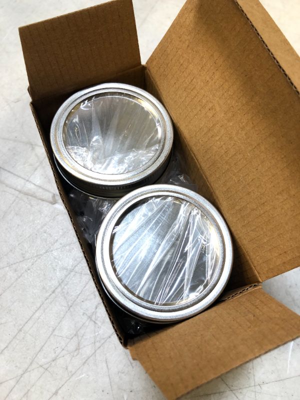 Photo 2 of Canning Lids 106 Count, Regular Mouth Canning Lids, Split-Type Metal Lid for Ball, Kerr Jar - Airtight Sealed - Food Grade Material
