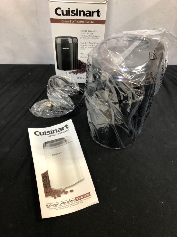 Photo 2 of Cuisinart Coffee Grinder, 12 Cup Capacity, BLACK
