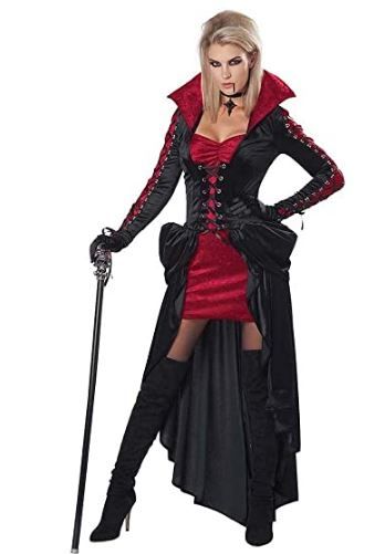 Photo 1 of California Costumes womens Bloodthirsty Vixen Adult Costume - size xl 

