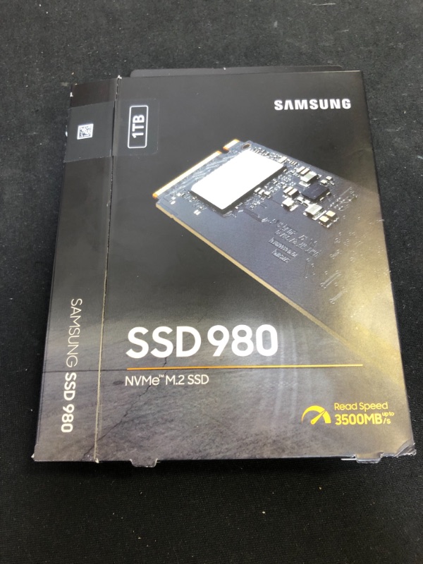 Photo 5 of SAMSUNG 980 SSD 1TB M.2 NVMe Interface Internal Solid State Drive with V-NAND Technology for Gaming, Heavy Graphics, Full Power Mode, MZ-V8V1T0B/AM
