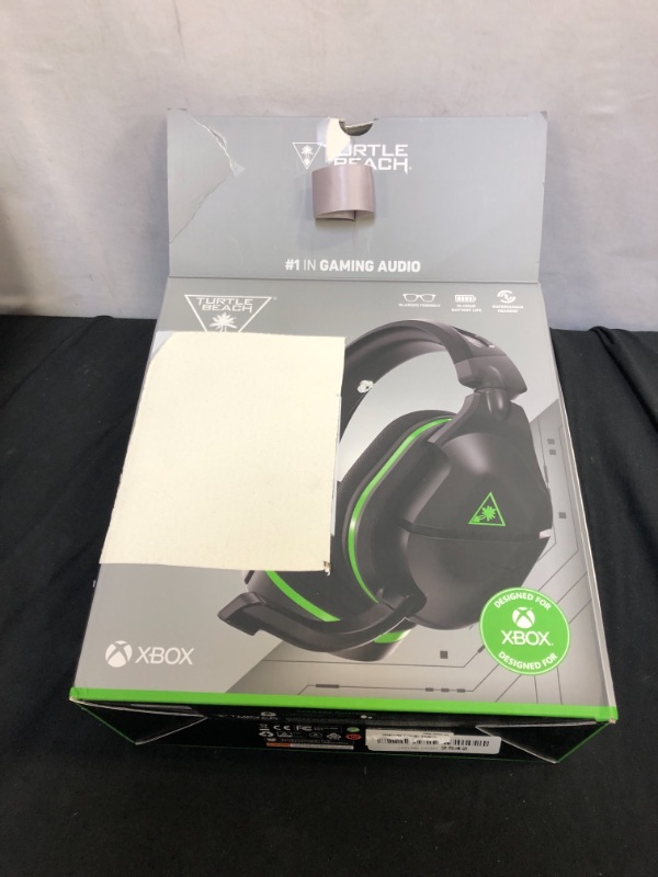 Photo 4 of Turtle Beach Stealth 600 Gen 2 Wireless Gaming Headset for Xbox Series X & Xbox Series S, Xbox One & Windows 10 PCs with 50mm Speakers, 15Hour Battery life, Flip-to-Mute Mic and Spatial Audio - Black - HEADPHONES ONLY 
