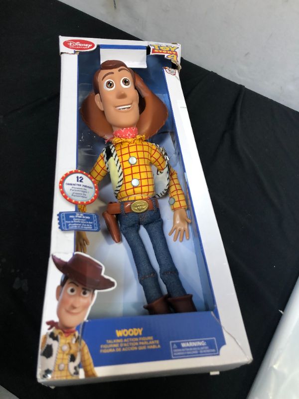 Photo 2 of Disney Woody Interactive Talking Action Figure - Toy Story 4 - 15 Inches
