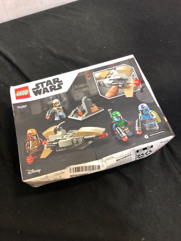 Photo 2 of LEGO Star Wars Mandalorian Battle Pack 75267 Mandalorian Shock Troopers and Speeder Bike Building Kit; Great Gift Idea for Any Fan of Star Wars: The Mandalorian TV Series (102 Pieces)
